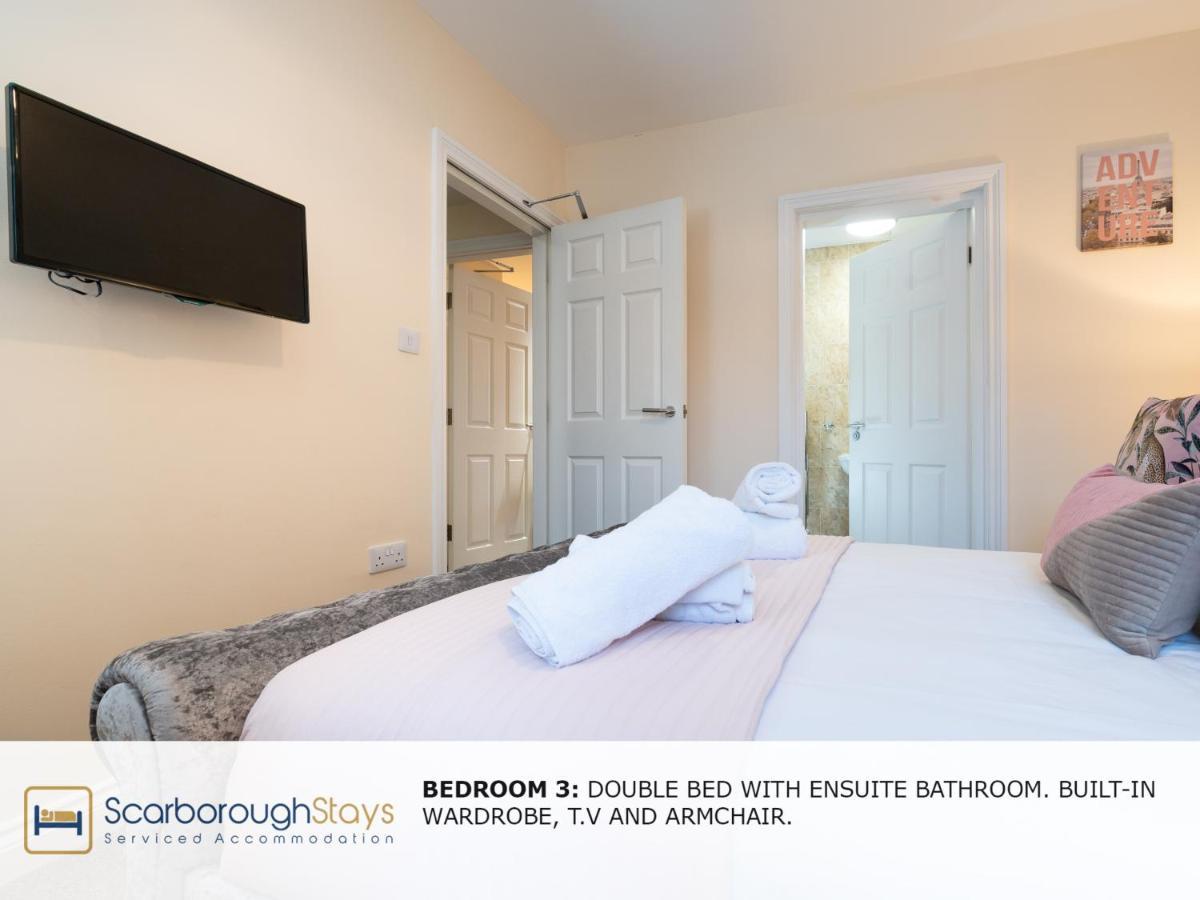 Scarborough Stays - Luxury Townhouse Ideal For Large Groups - Hot Tub ภายนอก รูปภาพ