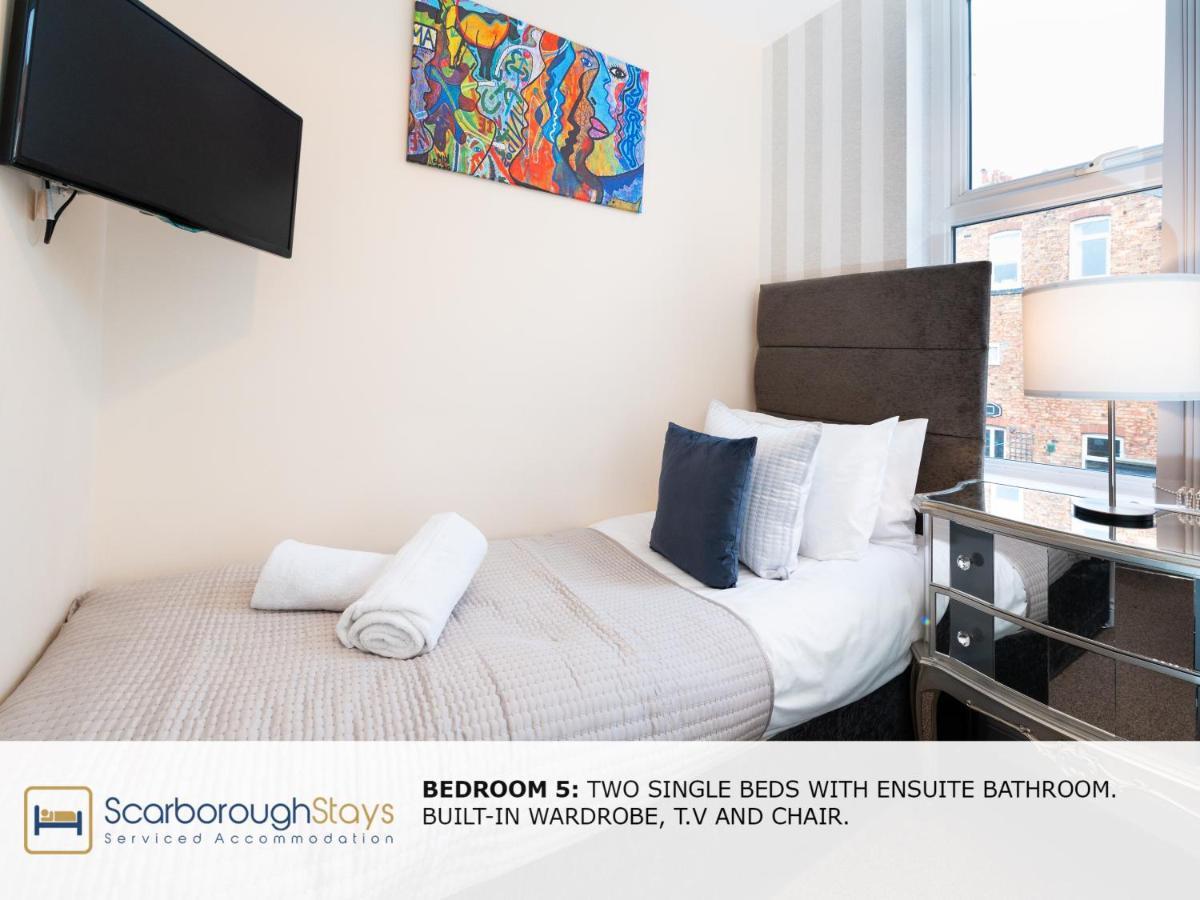 Scarborough Stays - Luxury Townhouse Ideal For Large Groups - Hot Tub ภายนอก รูปภาพ