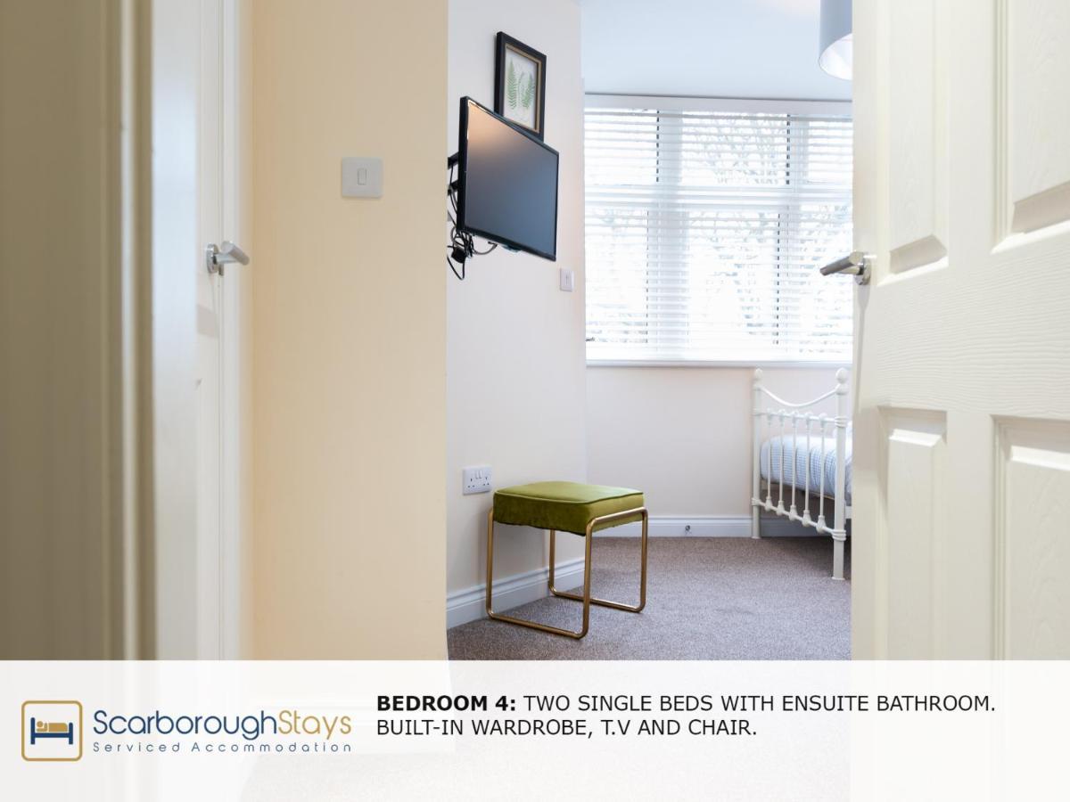 Scarborough Stays - Luxury Townhouse Ideal For Large Groups - Hot Tub ภายนอก รูปภาพ