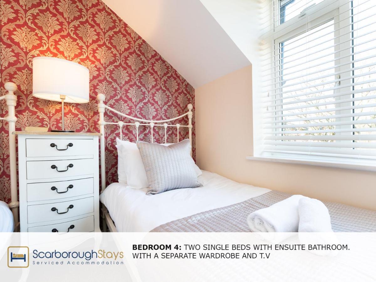 Scarborough Stays - Luxury Townhouse Ideal For Large Groups - Hot Tub ภายนอก รูปภาพ
