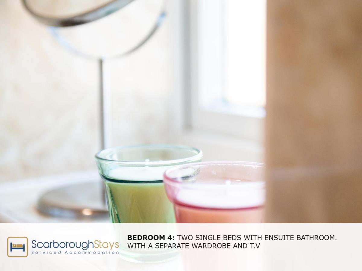 Scarborough Stays - Luxury Townhouse Ideal For Large Groups - Hot Tub ภายนอก รูปภาพ